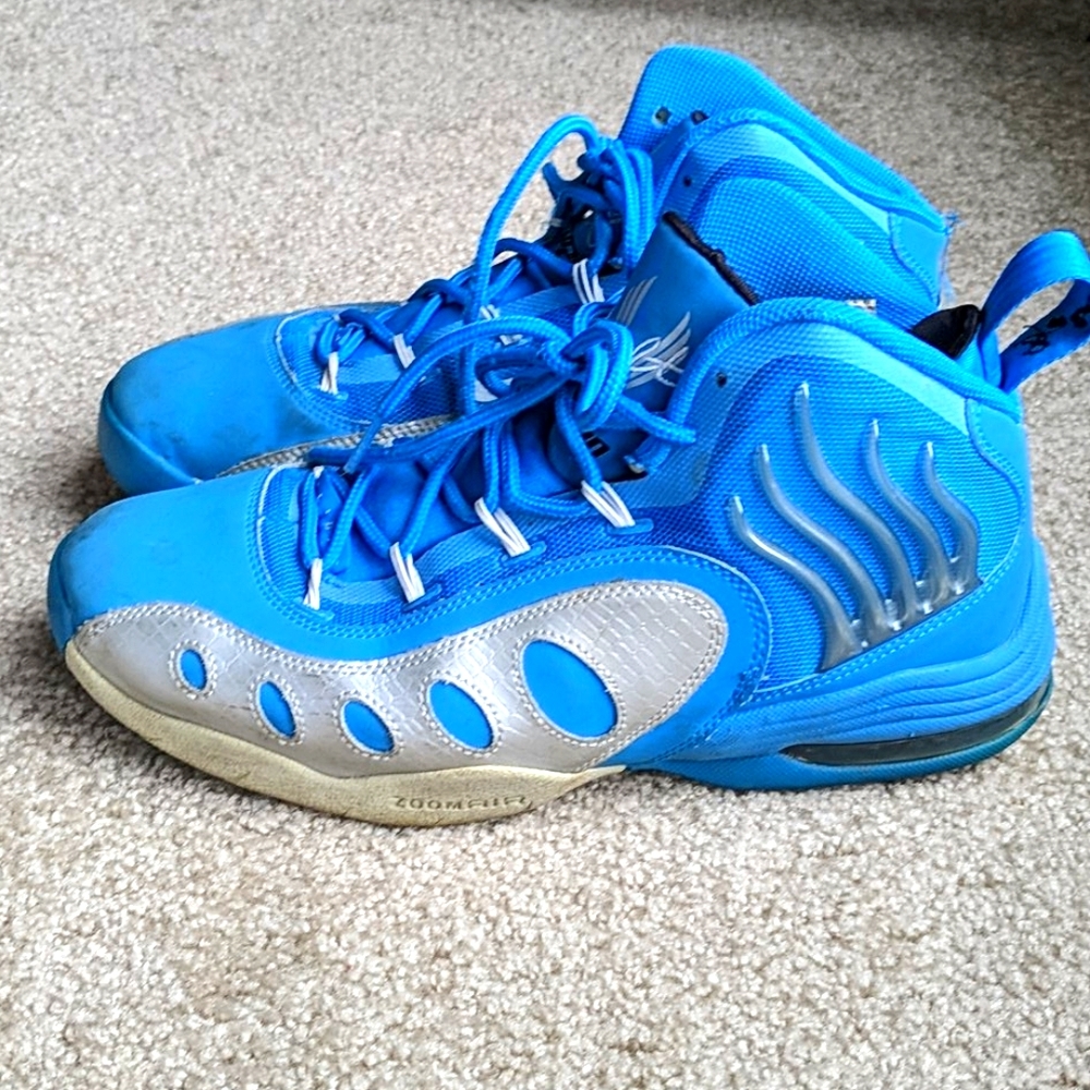Nike Sonic flight electric  blue sneakers 9